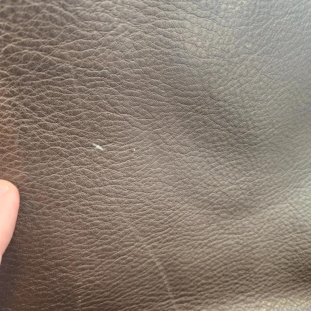 TUMI Brown Leather Laptop Briefcase Men's Bag